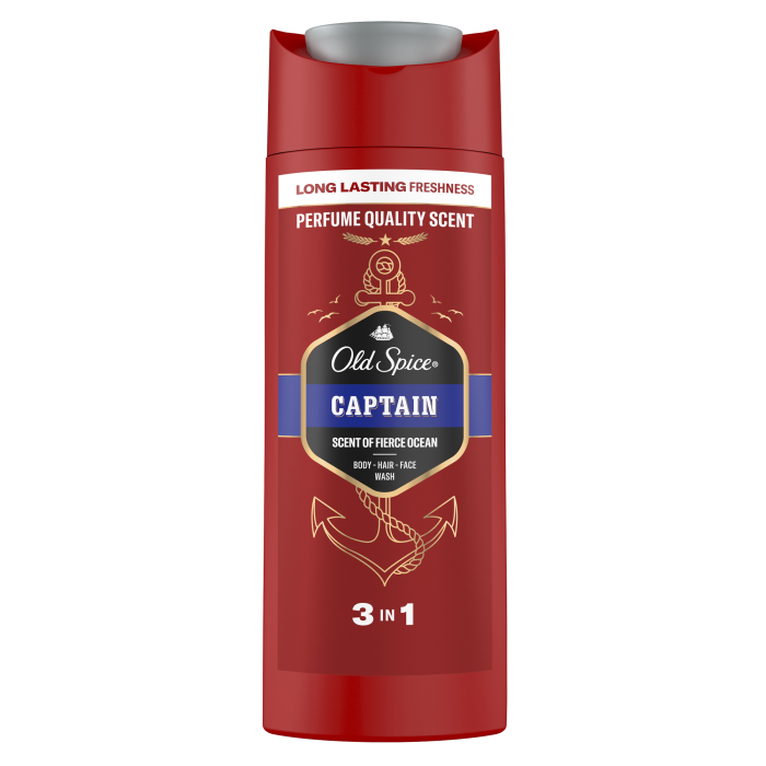Old Spice Captain Gel Douche 2 en 1