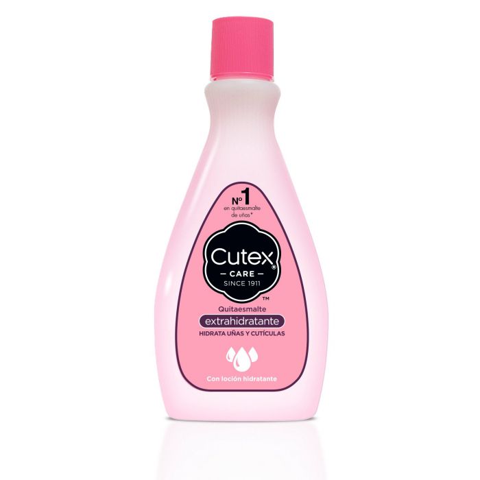 Cutex Dissolvant de vernis à ongles extra hydratant