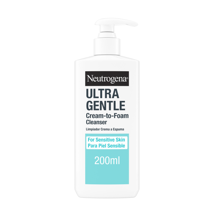 Neutrogena Ultra Gentle Nettoyant Visage Crème Mousse