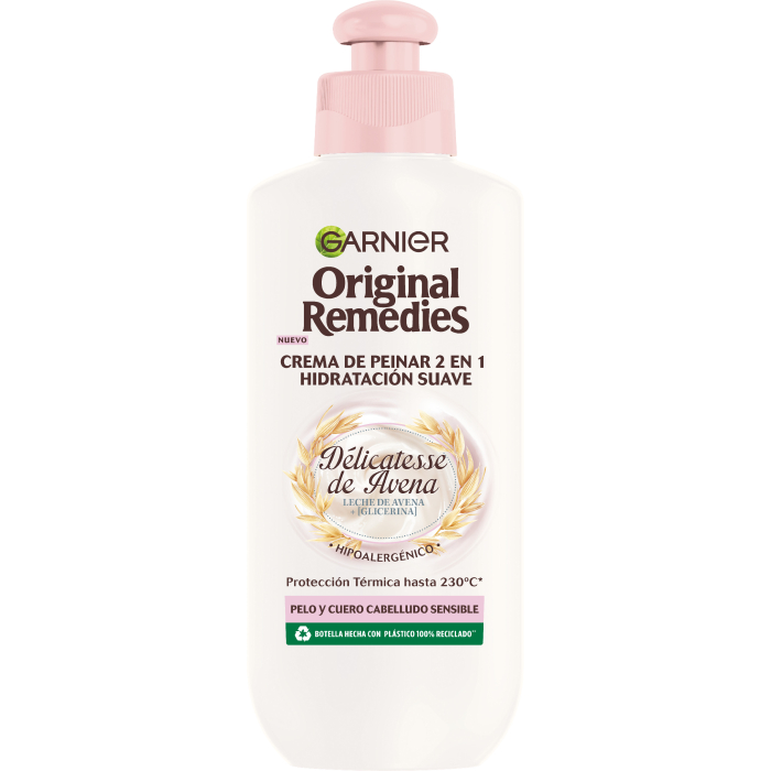 Garnier Ultra Doux 2 en 1 Crème Coiffante Hydratation Douce