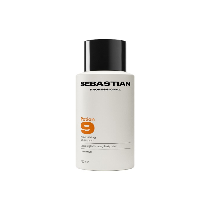 Sebastian Potion 9 Shampoing Nutritif et Hydratant Professionnel