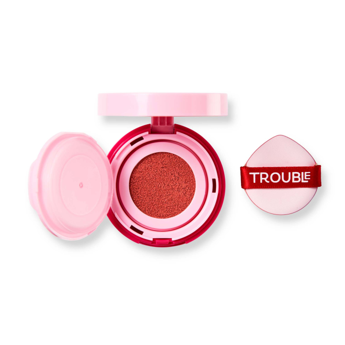 Trouble Maker Press Play Blush Cushion Trouble Maker