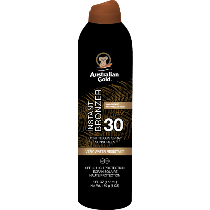 Australian Gold Instant Bronzer Continuous Spray SPF 30