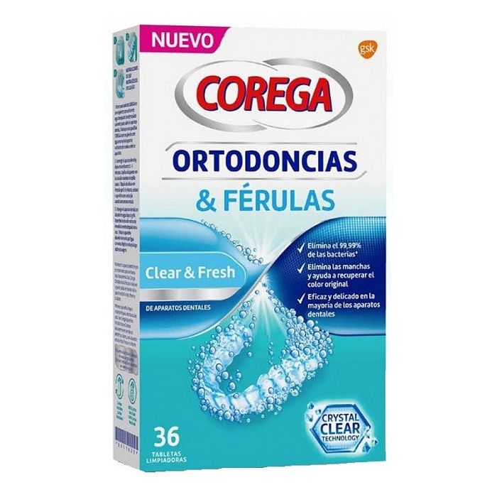 Corega Nettoyant pour appareils orthodontiques et gouttières