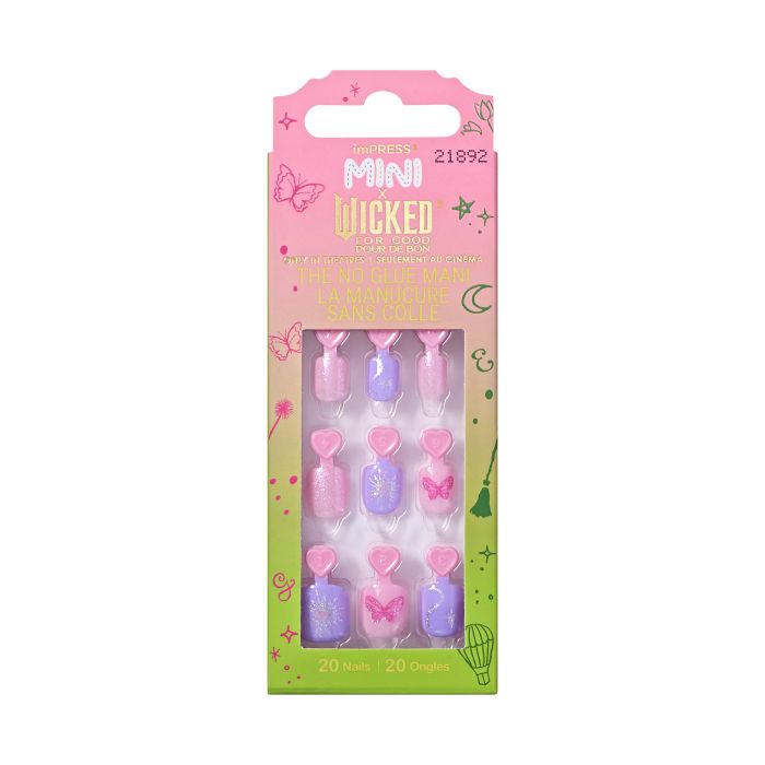 Kiss imPRESS Mini x Wicked For Good Good News! Set Manucure