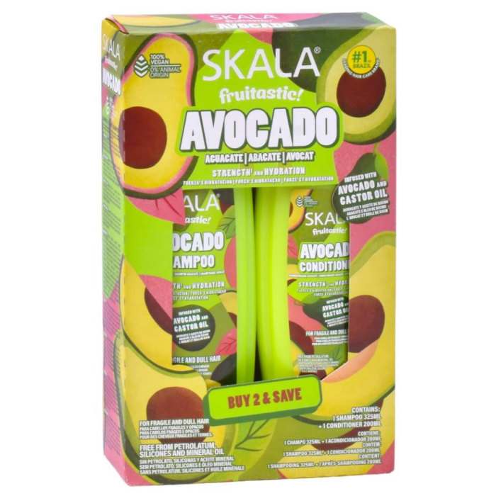 Skala Pack Avocat Shampoing et Après shampoing