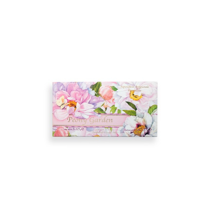 Saponificio Set Peony Garden Scented Soap 375 gr