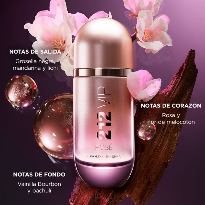 Vip Rose Perfume 212 Vip ReseÃ±a Carolina Herrera 212 VIP Rosé