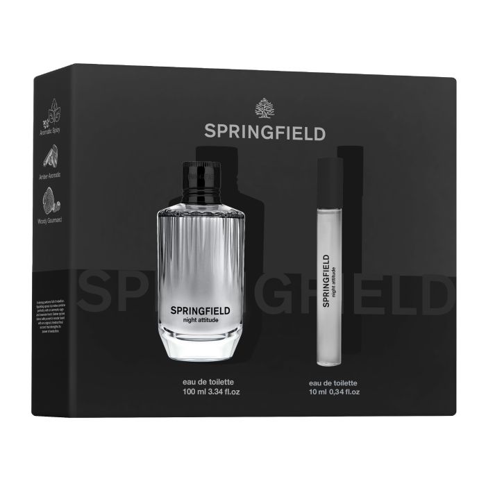 Springfield Night Attitude Eau de Toilette Coffret Cadeau
