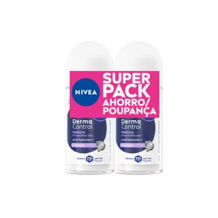Nivea Lot Déodorant Derma Control Vitamine E