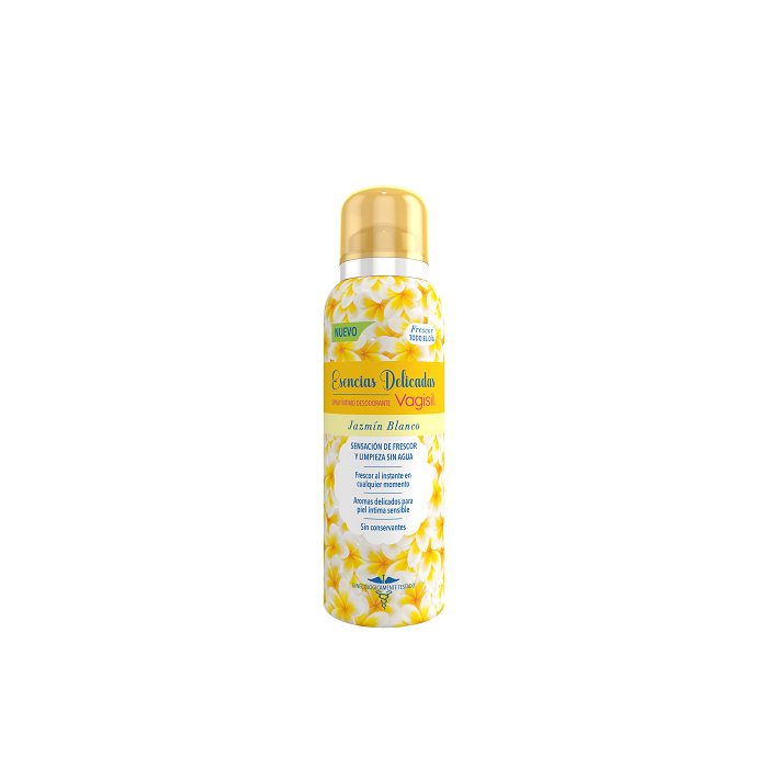 Vagisil Essences Délicates Déodorant Intime Jasmin Blanc