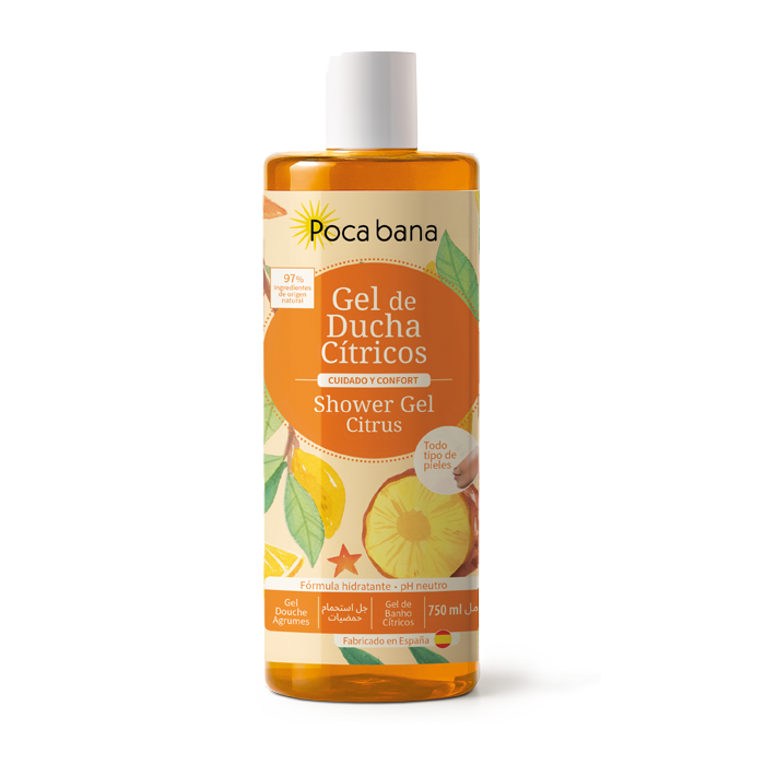 Poca bana Gel Douche Agrumes Poca bana