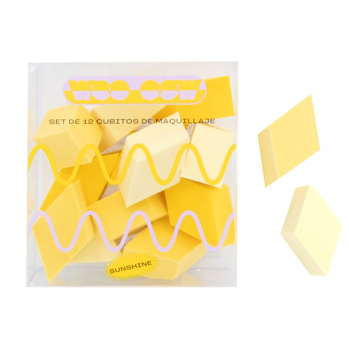 Woo oow Set de 12 Cubes de Maquillage Woo oow
