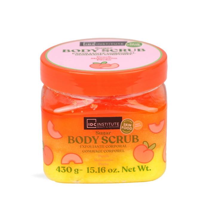 IDC INSTITUTE Skin Food Peach Sugar Body Scrub 430 gr