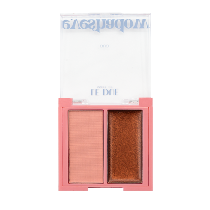 Le Due Make Up Duo Palette de Fards à Paupières
