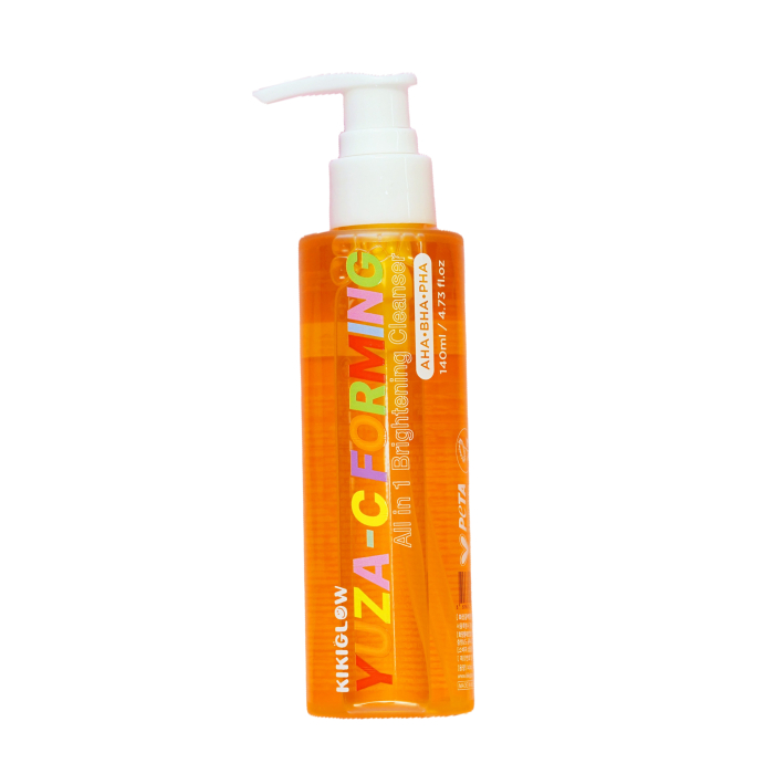 Kikiglow Nettoyant Moussant Illuminateur Tout en Un Yuza‑C