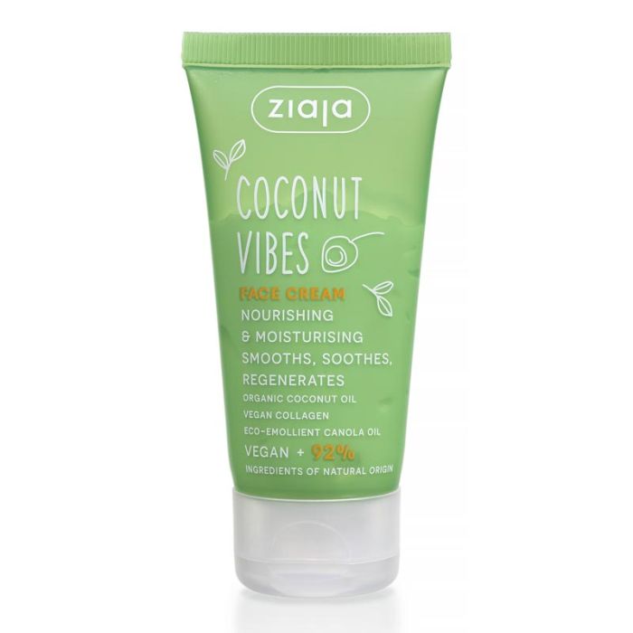 Ziaja Coconut Vibes Crème Visage Nutritive