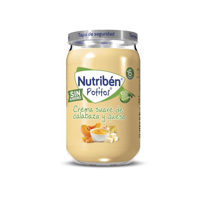 Nutribén Petit Pot Crème Douce de Potiron et Fromage 235 gr