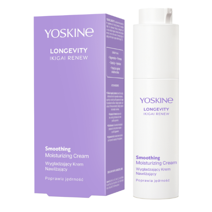 Yoskine Longevity Smoothing Moisturising Cream avec Activateur de la Longévité Cellulaire