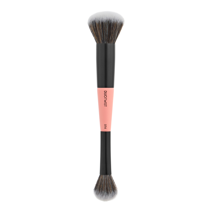Maiko Pinceau Double pour Blush Crème et Illuminateur Duo Twist DT4