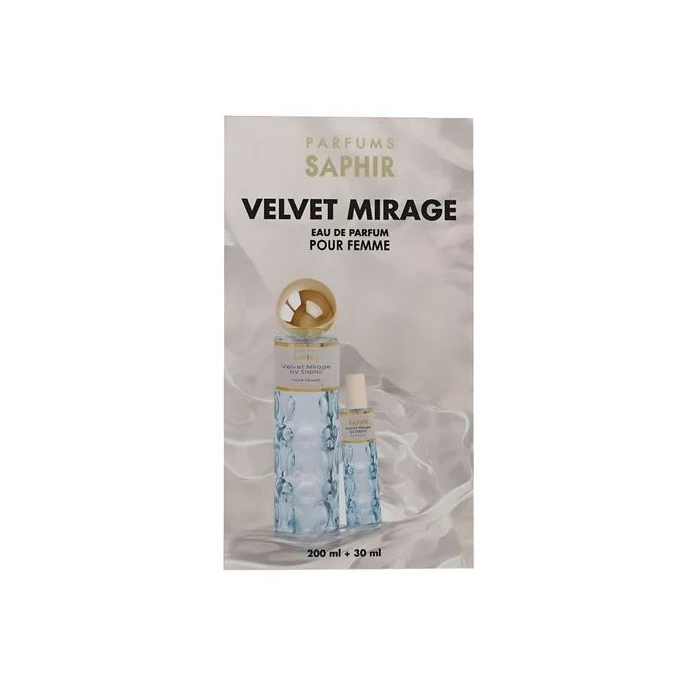 Saphir Velvet Mirage Eau de Parfum Pour Femme Coffret cadeau