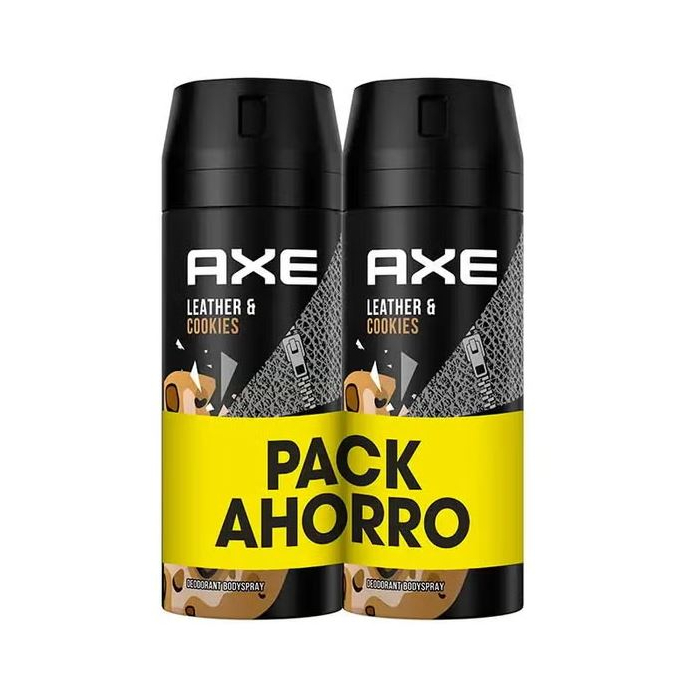 Axe Lot économique déodorant spray Leather & Cookies 48H