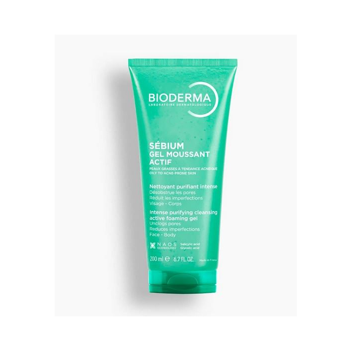 BIODERMA Sébium Gel Moussant Actif Gel Nettoyant