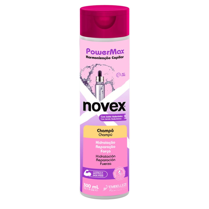 Novex Shampoing à l'Acide Hyaluronique Power Max