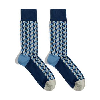 Chaussettes 3D Square Shapes Socks