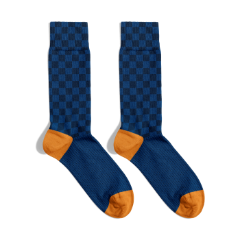 Calzini Checkers Shapes Socks