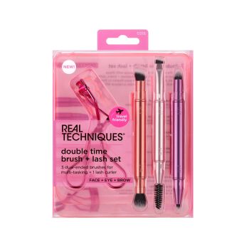 Set Double Time Pinceaux + Recourbe-Cils