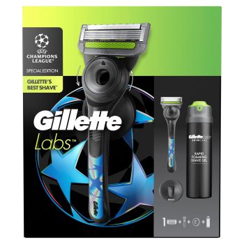 Pack spécial de rasoirs Gillettelabs pour la Ligue des Champions