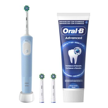 Pack brosse à dents électrique Pro Vitality + dentifrice advance + recharges