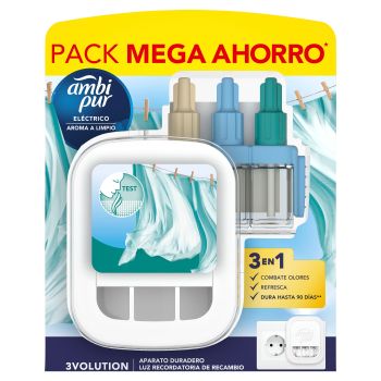 Diffuseur 3Volution + Recharge Parfum Fraîcheur