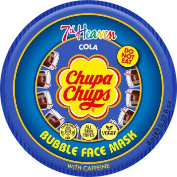 Chupa Chups Masque Visage à Bulles Cola