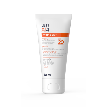 Crème Hydratante visage SPF20 pour peau atopique et/ou sèche