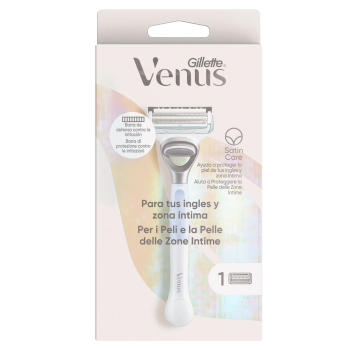 Venus Satin Care Rasoir Dépilatoire Aines et Zone Intime