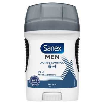 Déodorant Stick Men Active Control 6 en 1 48h Anti-Transpirant 