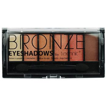 Palette de 6 fards à paupières Bronze