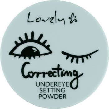 Poudre fixatrice correctrice pour le contour des yeux