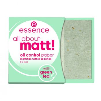 Papiers matifiants All About Matt Oil Control au thé vert