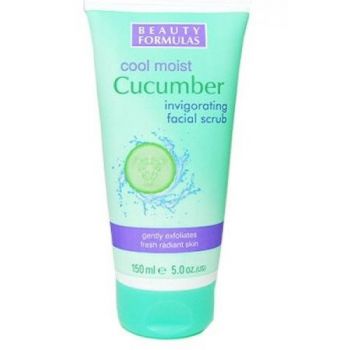Gommage visage revitalisant au concombre