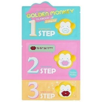 Soin lèvres en 3 étapes Golden Monkey Glamour Lip