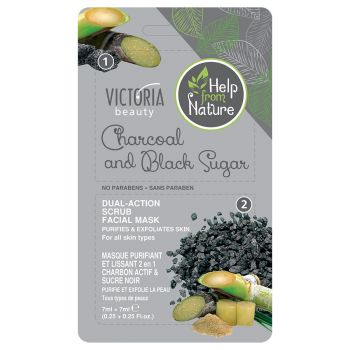 Masque Visage Exfoliant Double Action