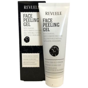 Gel peeling visage au charbon