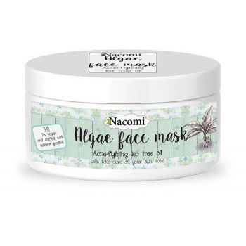 Maschera per il viso all’alga e al tè verde