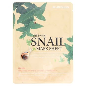 Masque visage à la bave d’escargot