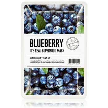 Masque Antioxydant et Tonifiant It's Real Super Food Myrtille