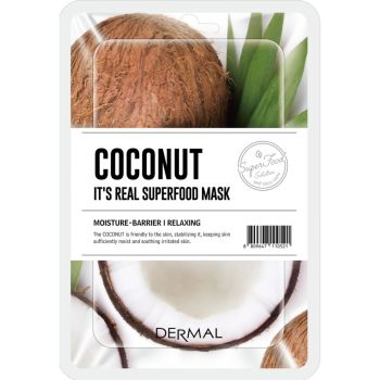 Masque Hydratant et Apaisant It's Real Super Food Noix de Coco