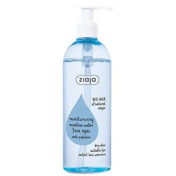 Eau micellaire hydratante pour visage et yeux Peaux sèches